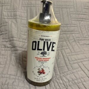 Korres Pure Greek Olive Shower-gel, 33.81 fl oz. 1000 ML Pomegranate